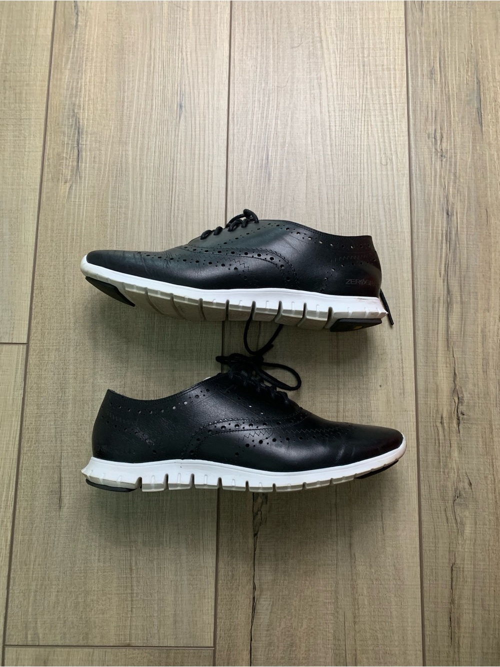 Cole Haan Black Sneakers with White Sole